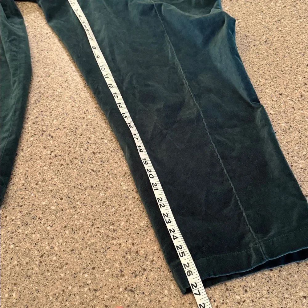 LANDS' END Velvet High Rise Pintuck Pants - Picture 8 of 15